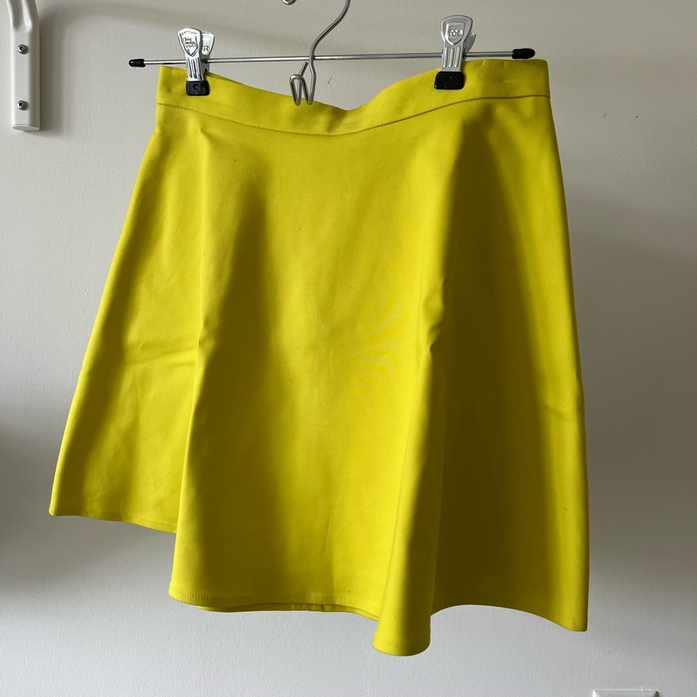 Club Monaco Cindy A line mini skirt